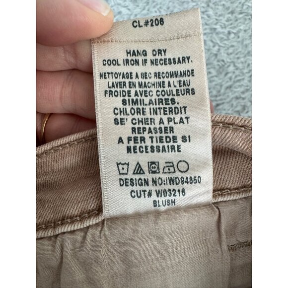 Joes Womens Blush Denim Cutoff Short Shorts Size 29 Frayed Hem - Picture 5 of 11